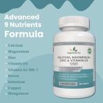 Calcium, Magnesium, Zinc, Vitamin D & K2 Supplement