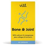 Bone & Joint Support Supplement with Turmeric, 60 Capsules