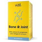 Bone & Joint Support Supplement with Turmeric, 60 Capsules