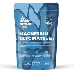 High Strength Magnesium Glycinate Complex 1900mg Capsules