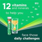 Berocca Energy Effervescent Tablets - 60 Orange Tablets