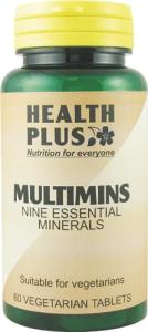 Health Plus Multimins Mineral Supplement, 60 Tablets