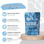High Strength Magnesium Glycinate Complex 1900mg Capsules