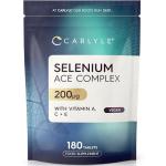Selenium 200mcg with Vitamins A, C, E - 180 Vegan Tablets