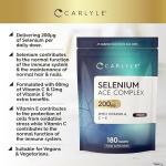 Selenium 200mcg with Vitamins A, C, E - 180 Vegan Tablets