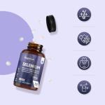 Selenium 200mcg Tablets - Vegan, Non-GMO, 365 Count
