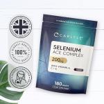 Selenium 200mcg with Vitamins A, C, E - 180 Vegan Tablets