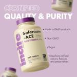 Selenium Tablets 200mcg with Vitamins A, C, E