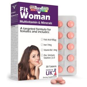 FitWoman High Strength Multivitamin & Minerals Tablets