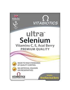 Vitabiotics Ultra Selenium Tablets - 30 Count