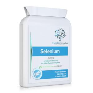 Selenium 200µg Capsules – 120 Count Supply