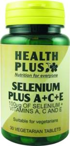 Selenium A+C+E Mineral Supplement - 30 Tablets