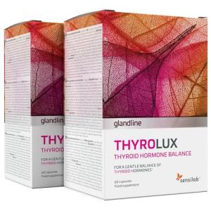 Thyrolux Thyroid Support: L-Tyrosine, Iodine, Zinc 120 Caps