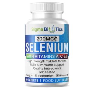 Selenium with Vitamins A, C & E for Health