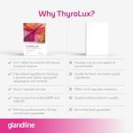 Thyrolux Thyroid Support: L-Tyrosine, Iodine, Zinc 120 Caps