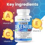 Selenium with Vitamins A, C & E for Health