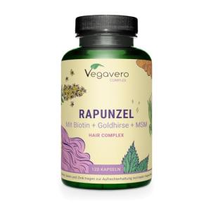 Vegavero Biotin Hair Growth Supplement - 120 Capsules