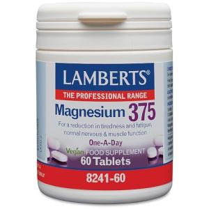 Lamberts High Strength Magnesium 375mg Tablets