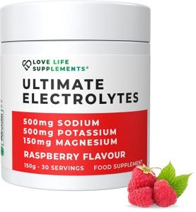 Electrolyte Powder - Hydration Boost, Raspberry Flavor