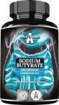 High Dose Sodium Butyrate Vegan Capsules for Gut Health