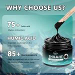 Pure Shilajit Resin with 75% Fulvic Acid
