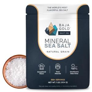 Baja Gold Unrefined Mineral-Rich Sea Salt 454g