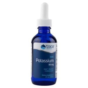 Ionic Potassium 99mg by Trace Minerals, 59ml