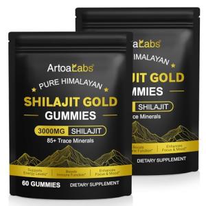 Shilajit Gummies with Ashwagandha and Gokshura