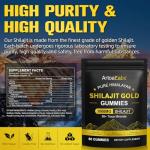 Shilajit Gummies with Ashwagandha and Gokshura