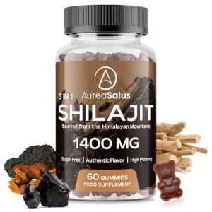 Shilajit Gummies with Ashwagandha & 85+ Minerals
