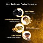 Himalayan Shilajit Resin with Ashwagandha & Black Pepper
