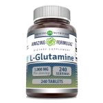 Amazing Formulas L-Glutamine 1000 Mg, 240 Tablets