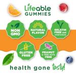 Lifeable Magnesium Citrate Gummy - Calm & Focus Support