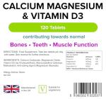 Calcium, Magnesium & Vitamin D Tablets for Bones