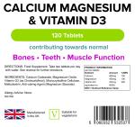 Calcium Magnesium Vitamin D Tablets for Strong Bones