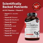 Nutravita Super B Complex - 365 High Strength Tablets