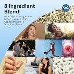 Calcium, Magnesium, Zinc with Vitamin D3 - 365 Tablets