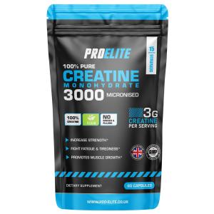 Vegan Creatine Monohydrate Capsules for Muscle Growth