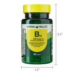 Spring Valley B12 Tablets 500 mcg, 100 Count