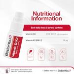 BetterYou Vitamin D3 K2 Oral Spray, 3000 IU