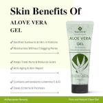 Organic Aloe Vera Gel for Hydration and Soothing