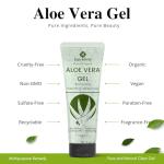 Organic Aloe Vera Gel for Hydration and Soothing