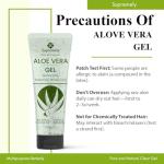 Organic Aloe Vera Gel for Hydration and Soothing