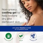 Organic Aloe Vera Gel with Vitamins A, C, E