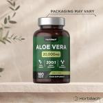 High Strength Aloe Vera Tablets 20,000mg - 180 Count