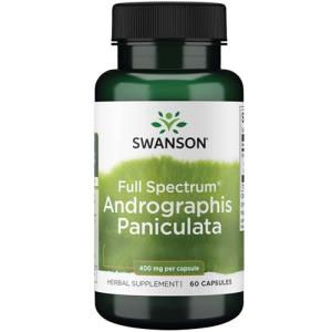Swanson Full Spectrum Andrographis 400mg, 60 Capsules