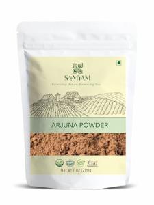 Arjuna Bark Powder - 200g Ayurvedic Supplement