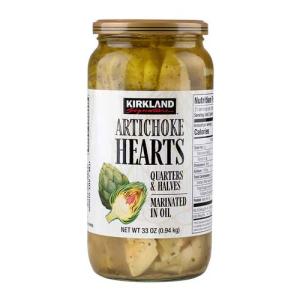 Kirkland Signature Marinated Artichoke Hearts 935g