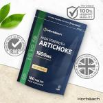 High Strength Artichoke Extract 1800mg – 180 Vegan Tablets