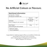 High Strength Artichoke Extract Tablets with Black Pepper